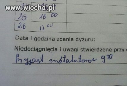 Z życia wzięte...notatka...