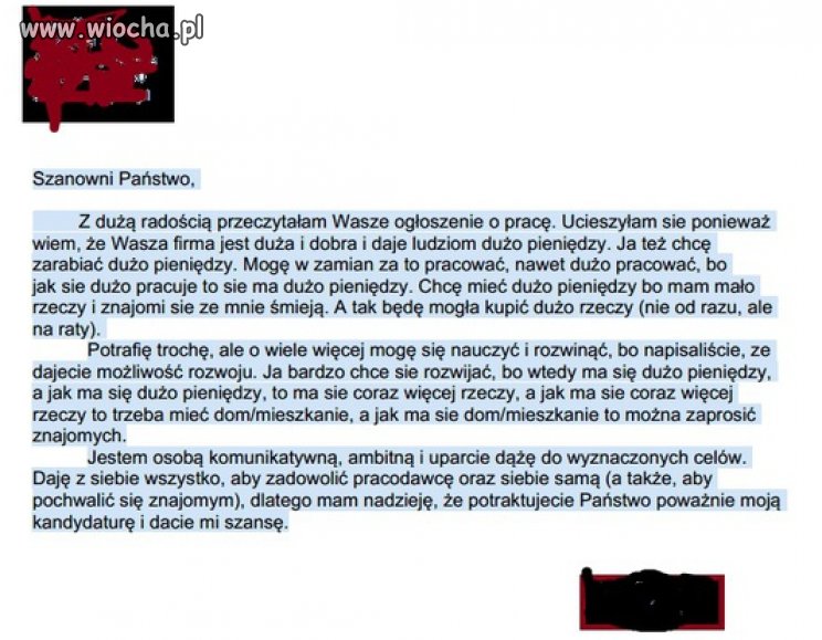 List motywacyjny...Bardzo motywacyjny...