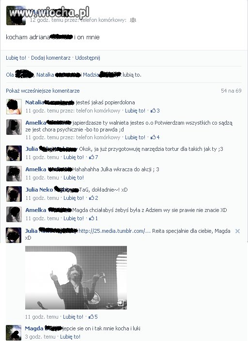 Dzieci na facebooku...