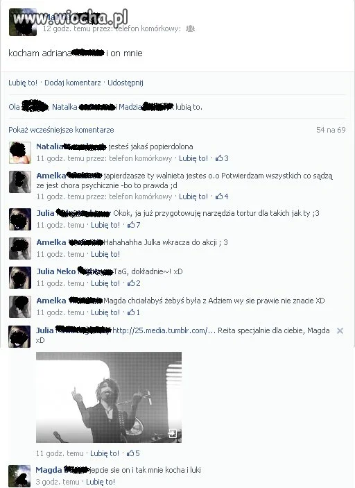 Dzieci na facebooku...