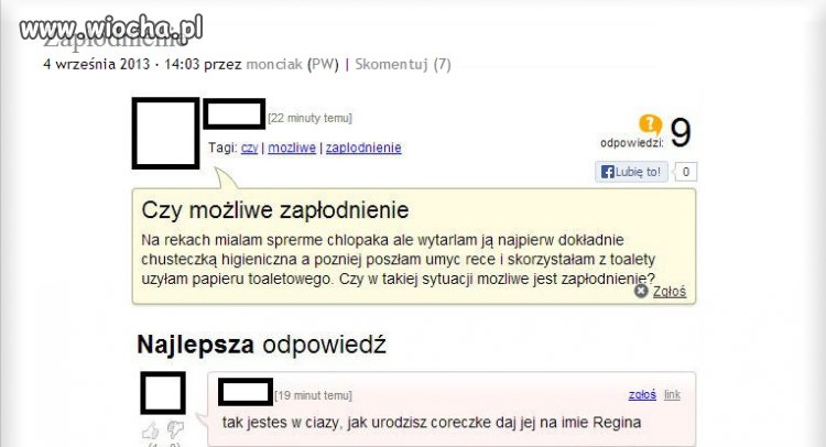 Skąd się ona urwała!?