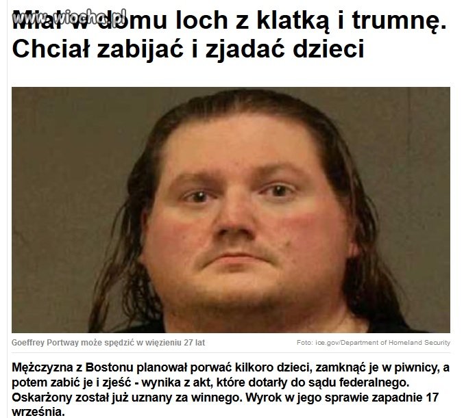 Takich ludzi powinno się od razu utylizować