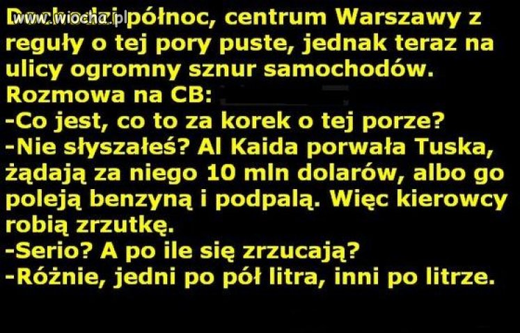 Dochodzi północ...