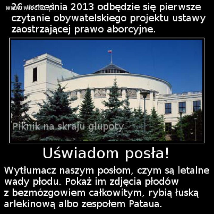 Zaostrzenie prawa aborcyjnego
