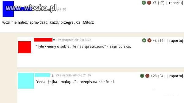Cytaty prosto z życia wzięte.