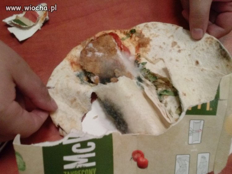 Wiecie co jecie? MCwrap 4h po zakupie 