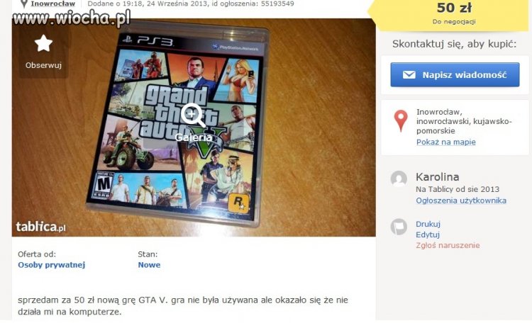 Premiera GTA V 