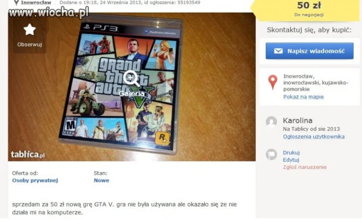Premiera GTA V 