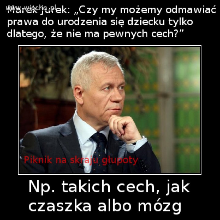 Poglądami dorównuje Terlikowskiemu 