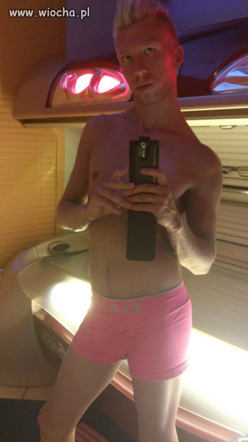 Takie tam w solarium...