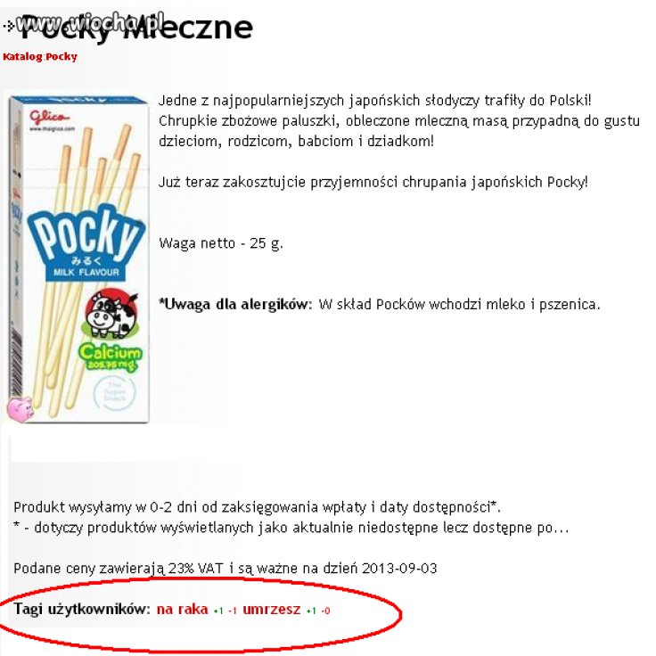 Tagi użytkowników (klientów)...