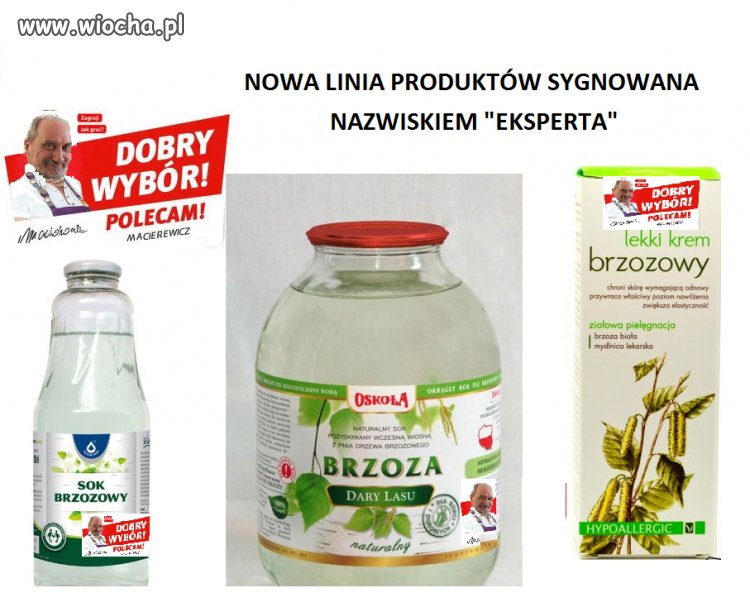 Antoni Macierewicz poleca... Brzozę