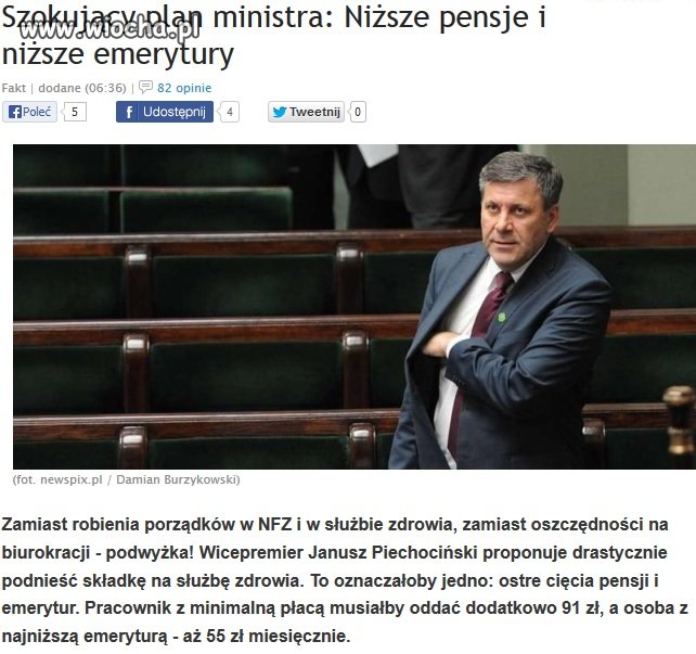 Rząd PO-PSL chce nas dobić