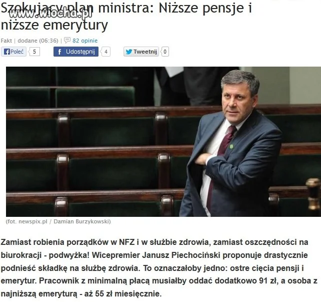 Rząd PO-PSL chce nas dobić