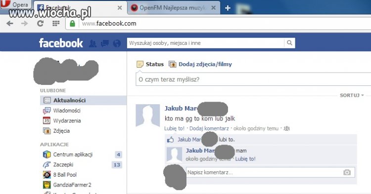 Dzieciak na FB