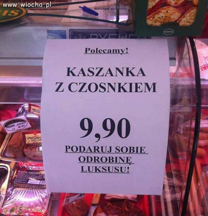 Czosnek to luksus ?