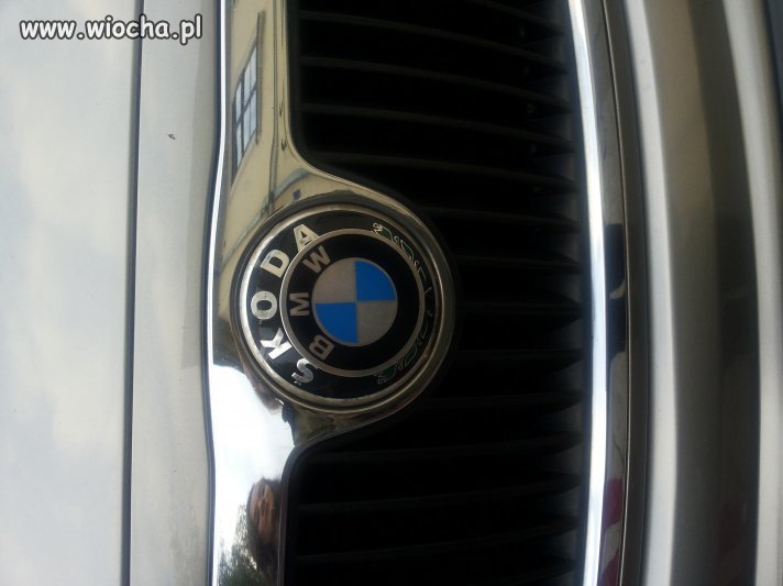 Nieudany szpan na bmw