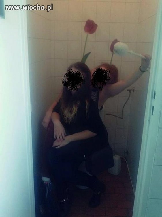 Takie tam w kiblu.