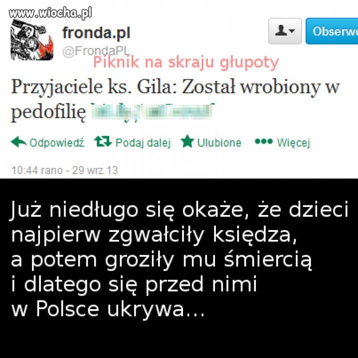Na Frondzie zawsze wiedzą lepiej 