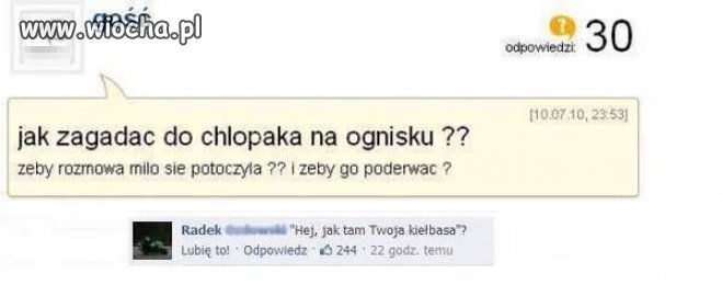Niektórzy naprawdę potrafią doradzić...