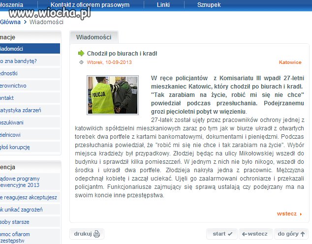 Nie chce pracować- woli zaj***