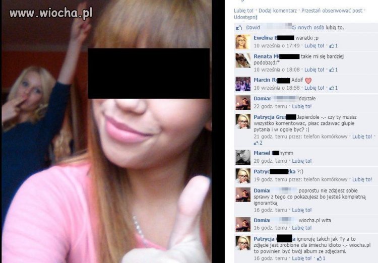 18latka uznała, że to będzie zabawne