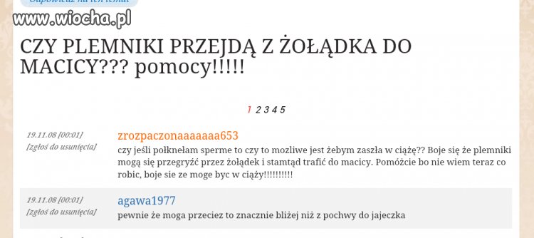 Czy plemniki...