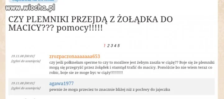 Czy plemniki...