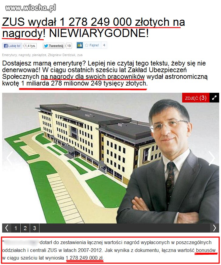ZUSy nagrody i bonusy 