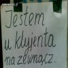"Ide na zewnĄcz