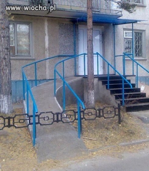 Likwidacja barier architektonicznych...