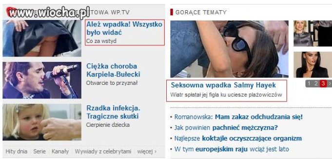 Serwisy plotkarskie wp.pl