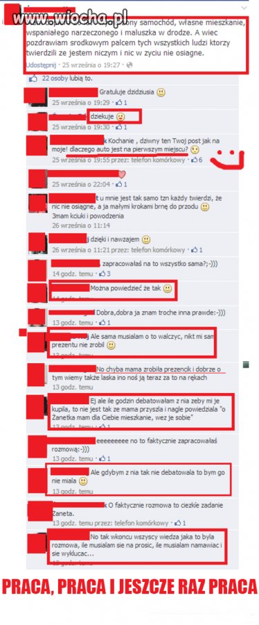 Zapracowała to ma.