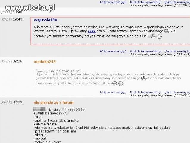 Współczesna dziewica "nie wstydzi się tego"