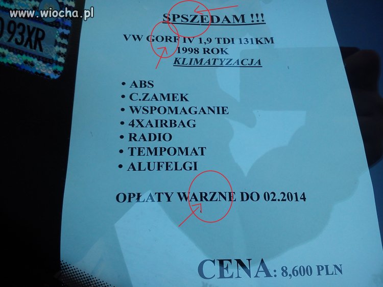 SPSedam vw goRf waRZne opłaty 