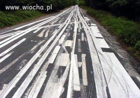 Teraz trzymaj się prawego pasa...