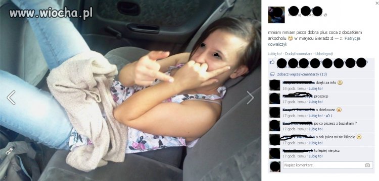 "Coca z dodatkiem arkocholu"