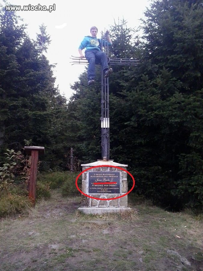 Lans na krzyżu! 