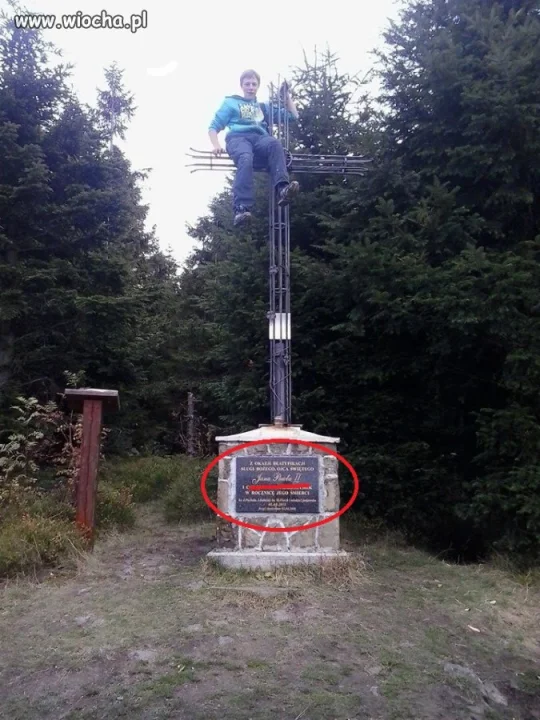 Lans na krzyżu! 