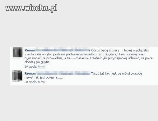 Tatuś gitarzystki z TVNu