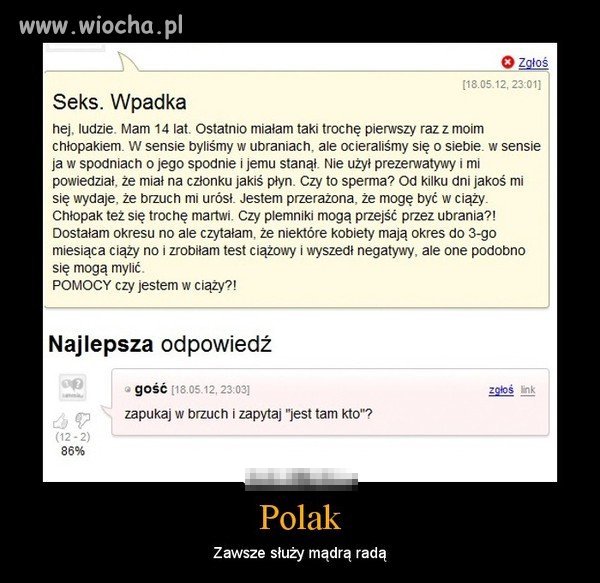 Seks - wpadka 