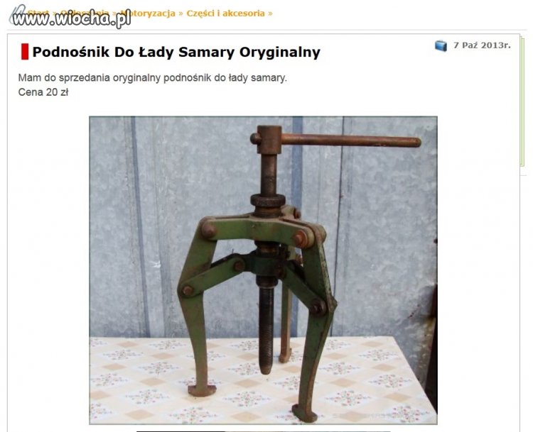 Profesjonalny podnośnik... Sprzedam 