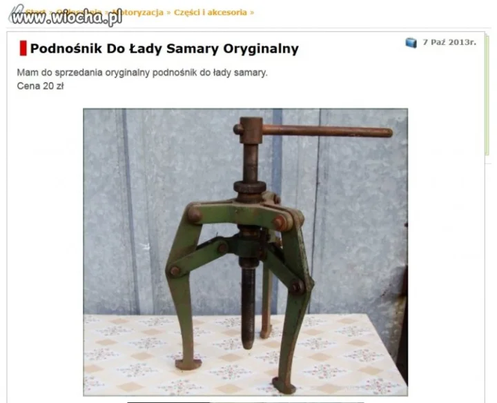 Profesjonalny podnośnik... Sprzedam 