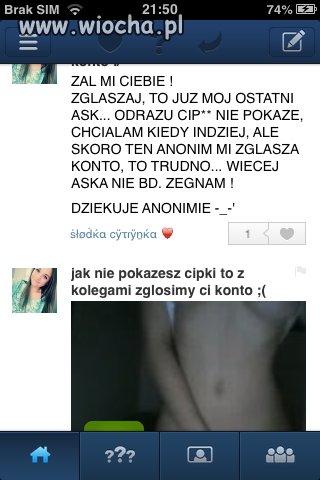 Oliwia z aska. 