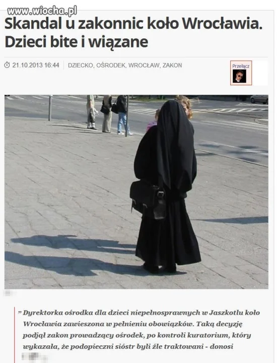 Jak można być takim zwyrodnialcem... 