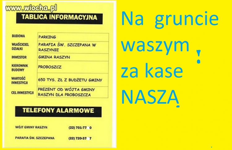 Niedługo wybory na Wójta gminy. 