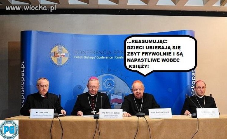 I to jest ostateczne stanowisko kościoła. 