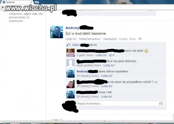 Fśrut się pisze a nie "w śrud"