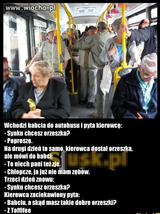 Chcesz orzeszka?