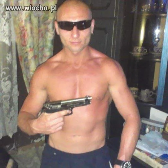 Zdj z cyklu: Jestę gangstrę!! 